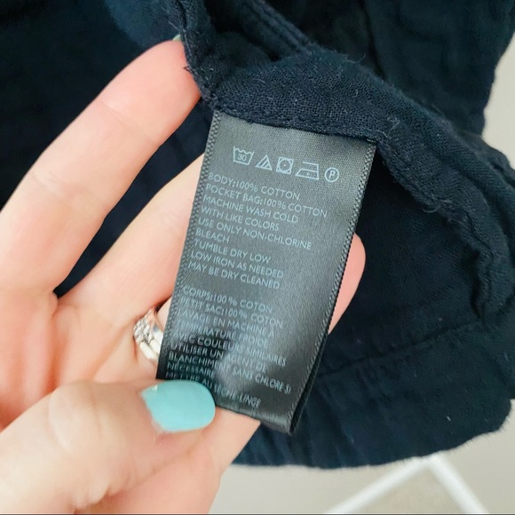 BDG by Urban Outfitters Open Front Cardigan Black Sz Medium - Picture 7 of 9